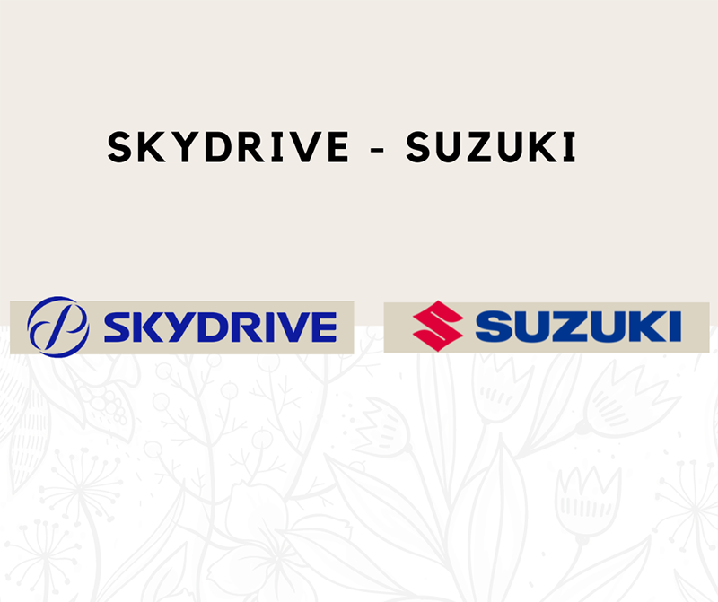 SkyDrive and Suzuki to collaborate on business and technology of flying cars