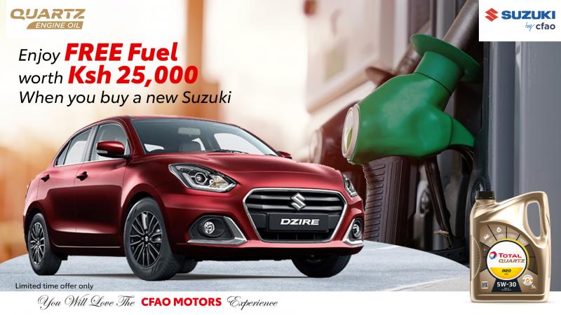 SUZUKI  FUEL OFFER